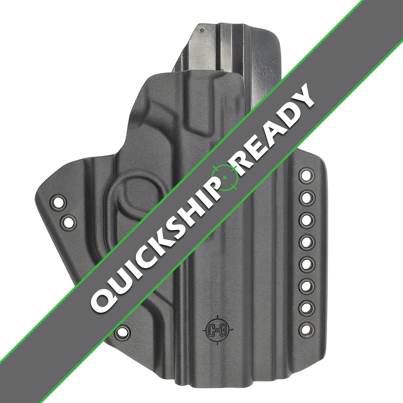 C&G Holsters quickship chest mounted system S&W M&P 9/40