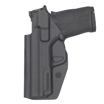 C&G Holsters IWB inside the waistband Holster for the Smith & Wesson M&P Shield EZ in holstered position with rear view