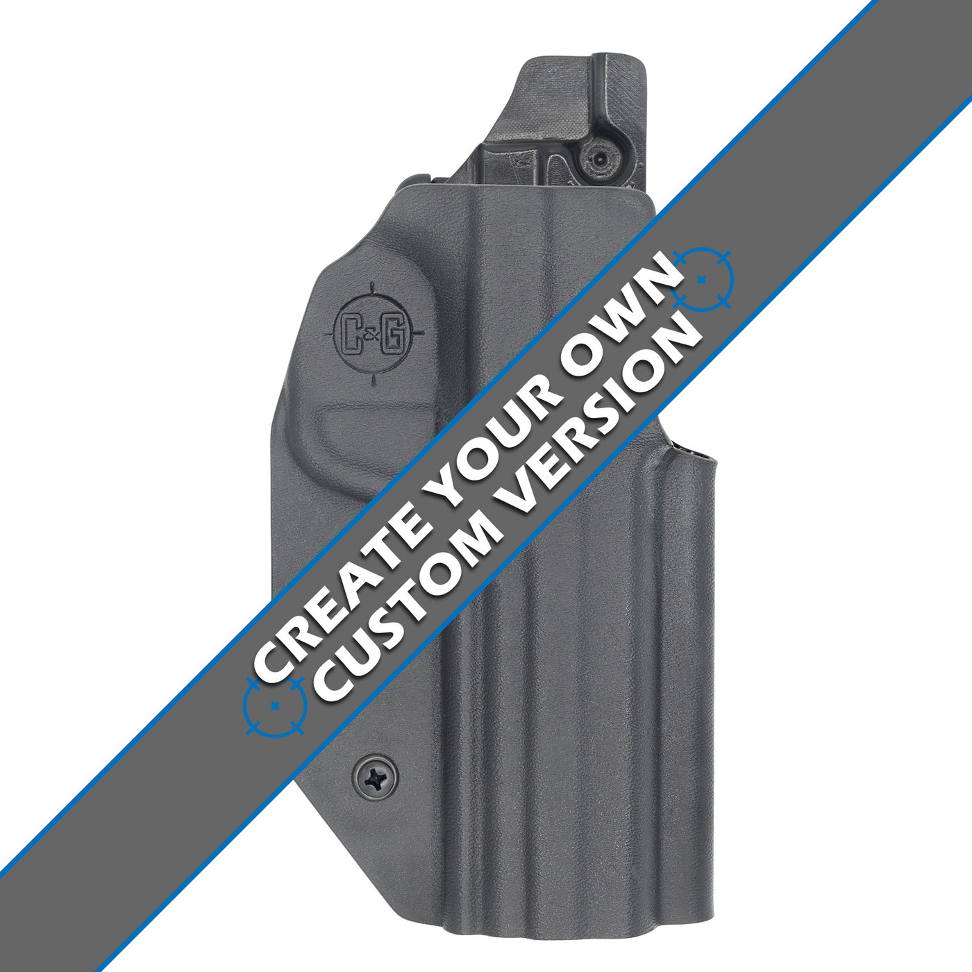 C&G Holsters custom Competition Holster that is IDPA, USPSA & 3-GUN legal for Smith and Wesson M&P 5" 9 40