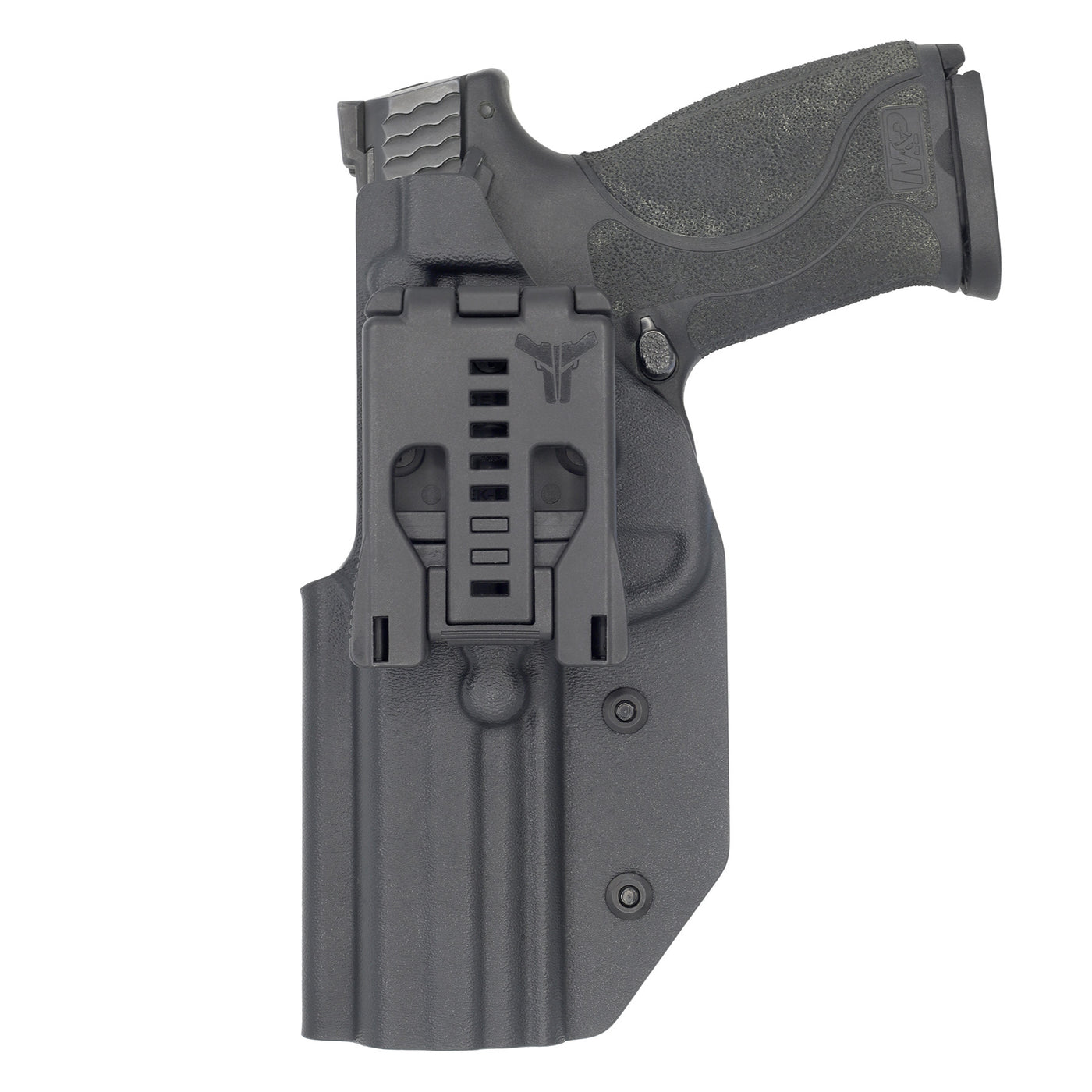 C&G Holsters Competition Holster that is IDPA, USPSA & 3-GUN legal for Smith and Wesson M&P 5" 9 40 rear view