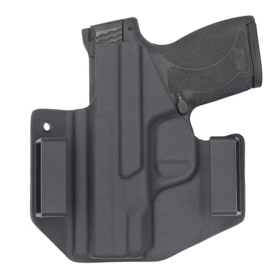 C&G Holsters quick ship Covert OWB kydex holster for Smith & Wesson M&P Shield 45 in black rear view