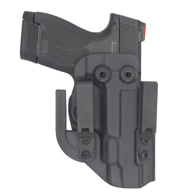 C&G Holsters custom Alpha IWB kydex holster for Smith & Wesson M&P Shield 9/40 in holstered position