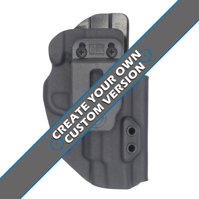 C&G Holsters custom Covert IWB kydex holster for Smith & Wesson M&P Shield 9/40 4" in black