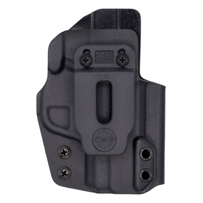 C&G Holsters quick ship Covert IWB kydex holster for Smith & Wesson M&P Shield 9/40 in black.