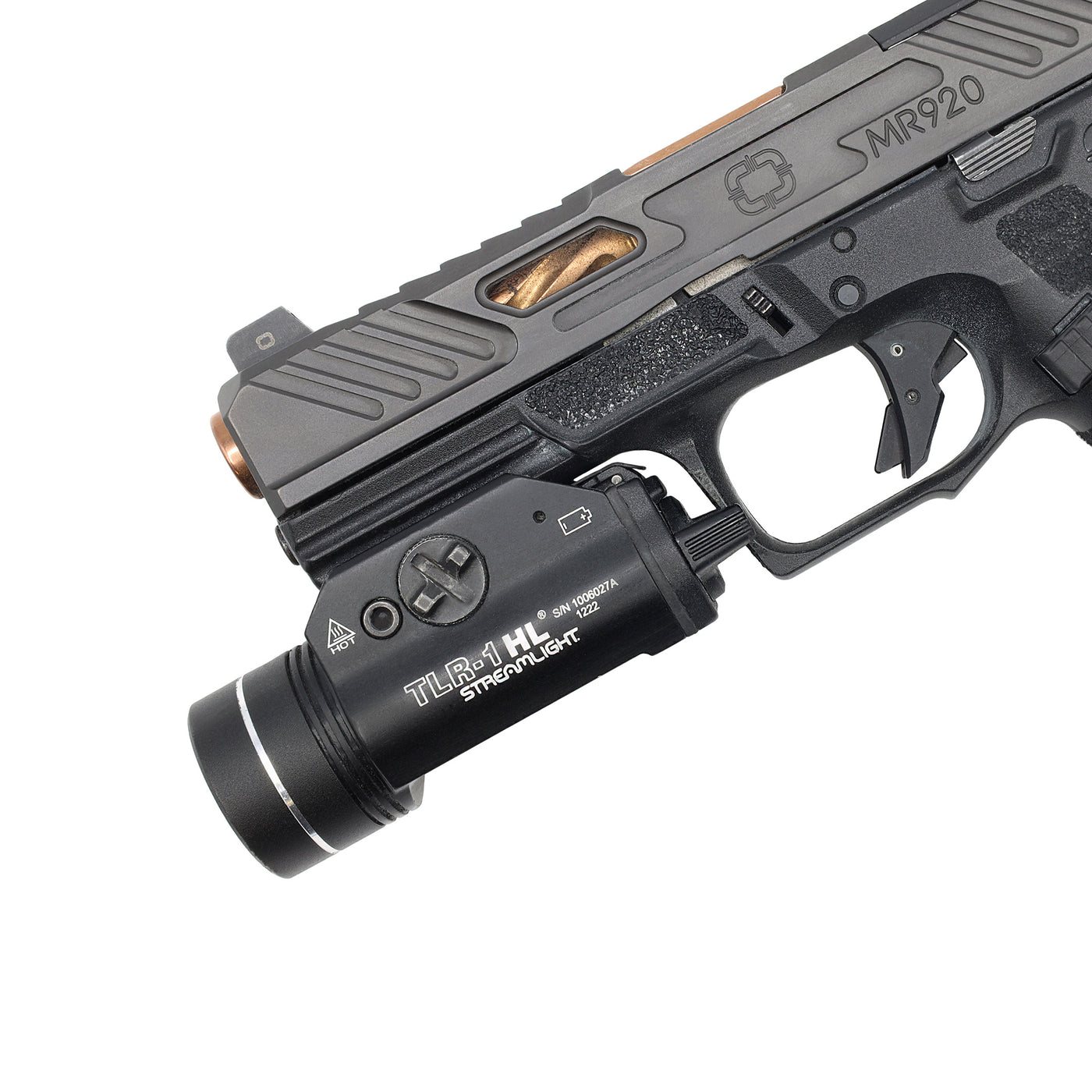 Shadow Systems MR920 with Streamlight TLR1 weapon light