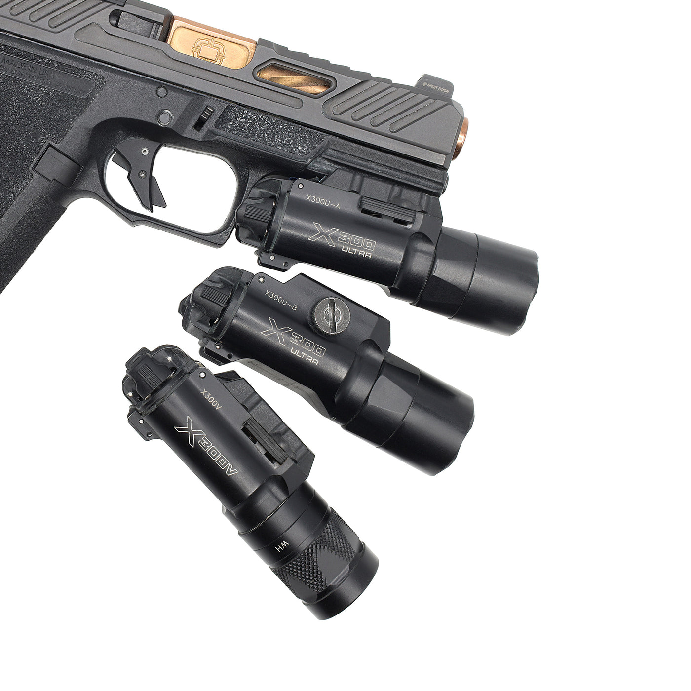 Shadow Systems with Surefire X300 weapon light