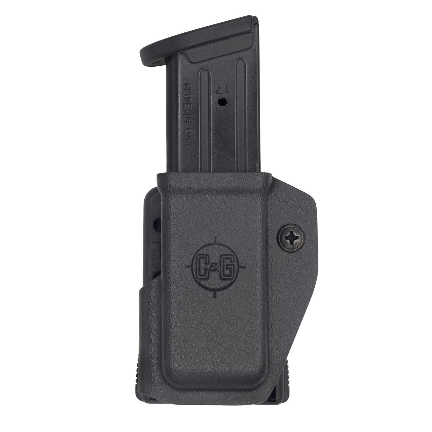 Metal 9/40 competition magazine holder.