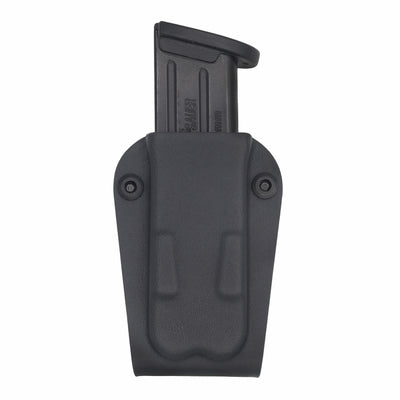 C&G holsters custom universal single magazine holder backside.