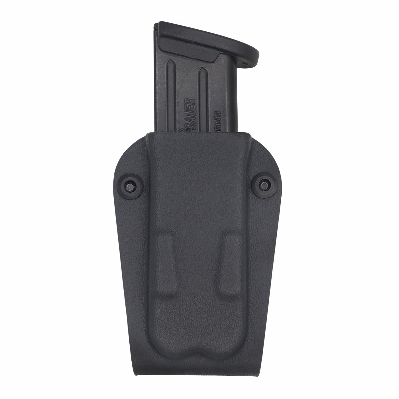 C&G holsters Quickship universal single magazine holder backside.