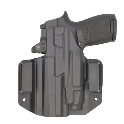 C&G Holsters quickship OWB Tactical XDM Elite streamlight TLR7/a in holstered position back view