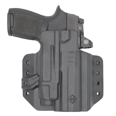 C&G Holsters custom OWB tactical XDM Elite streamlight tlr7/a in holstered position