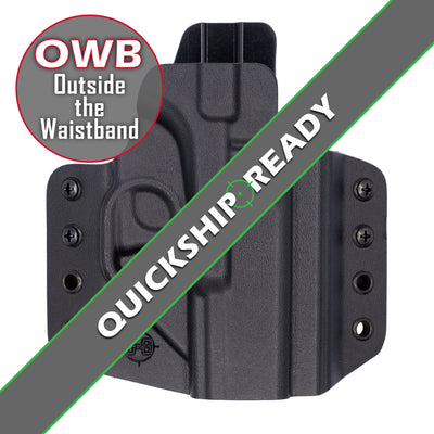 This is the C&G Holsters Quickship Covert outside the waistband Covert series holster