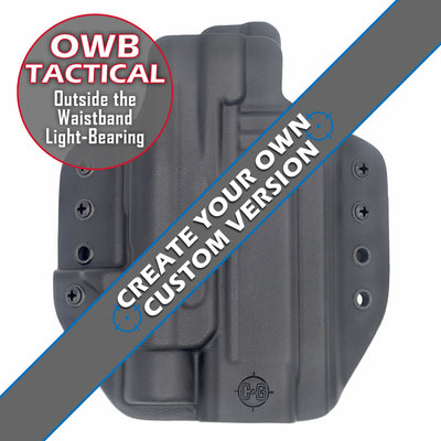 C&G Holsters Custom OWB tactical holster