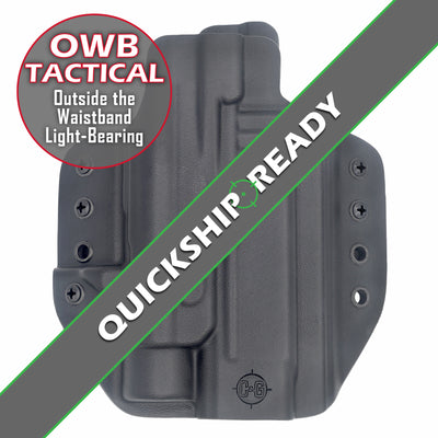 C&G Holsters Quickship OWB Tactical holster