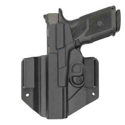C&G Holsters Quickship OWB Covert ZEV OZ9 in holstered position back view
