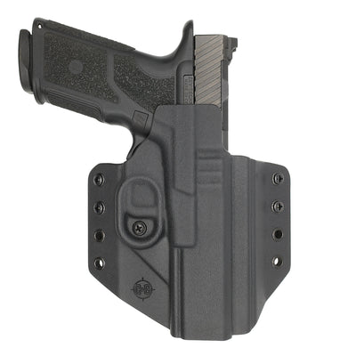 C&G Holsters Custom OWB Covert ZEV OZ9 in holstered position