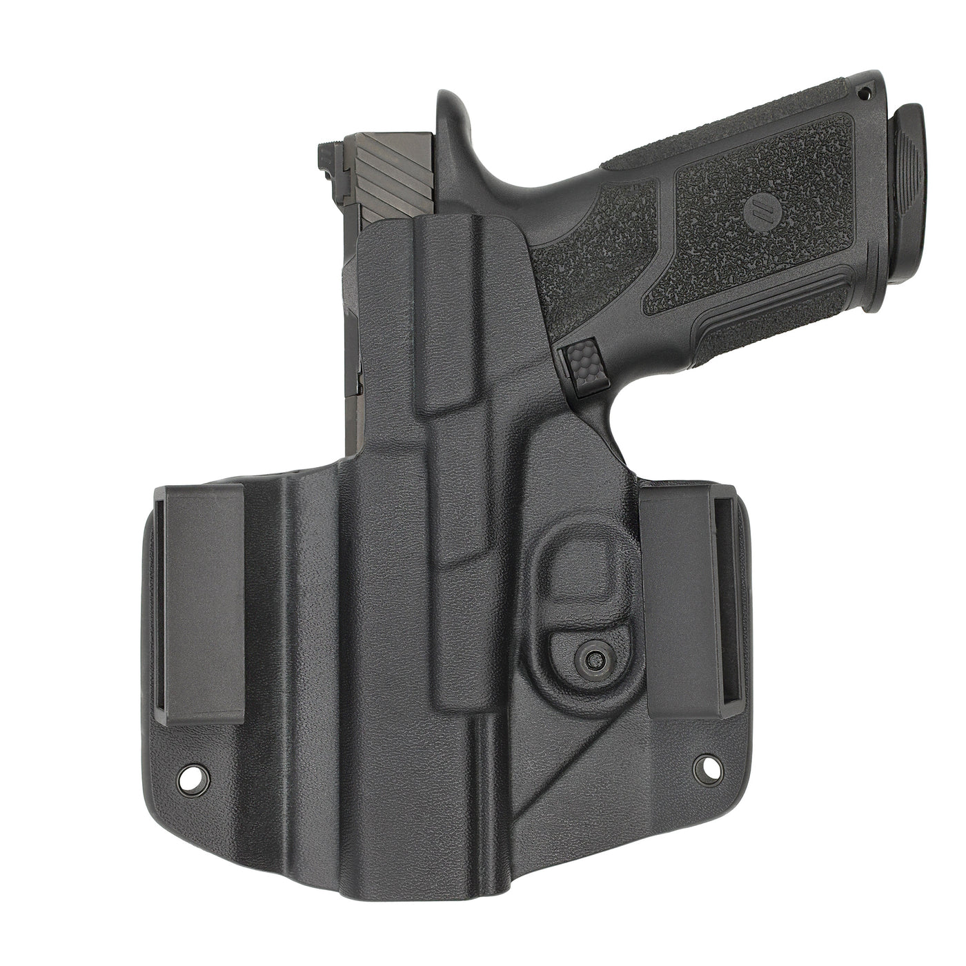 C&G Holsters Quickship OWB Covert ZEV OZ9c in holstered position back view