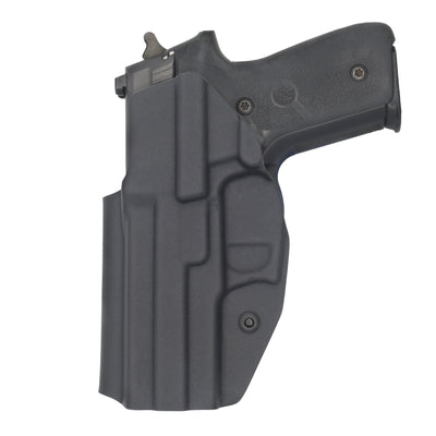 This is a C&G Holsters Covert series Inside the Waistband SIG P229r with the pistol showing a rear view.