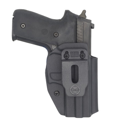 This is a C&G Holsters Covert series Inside the Waistband SIG P229r with the gun showing a front view.