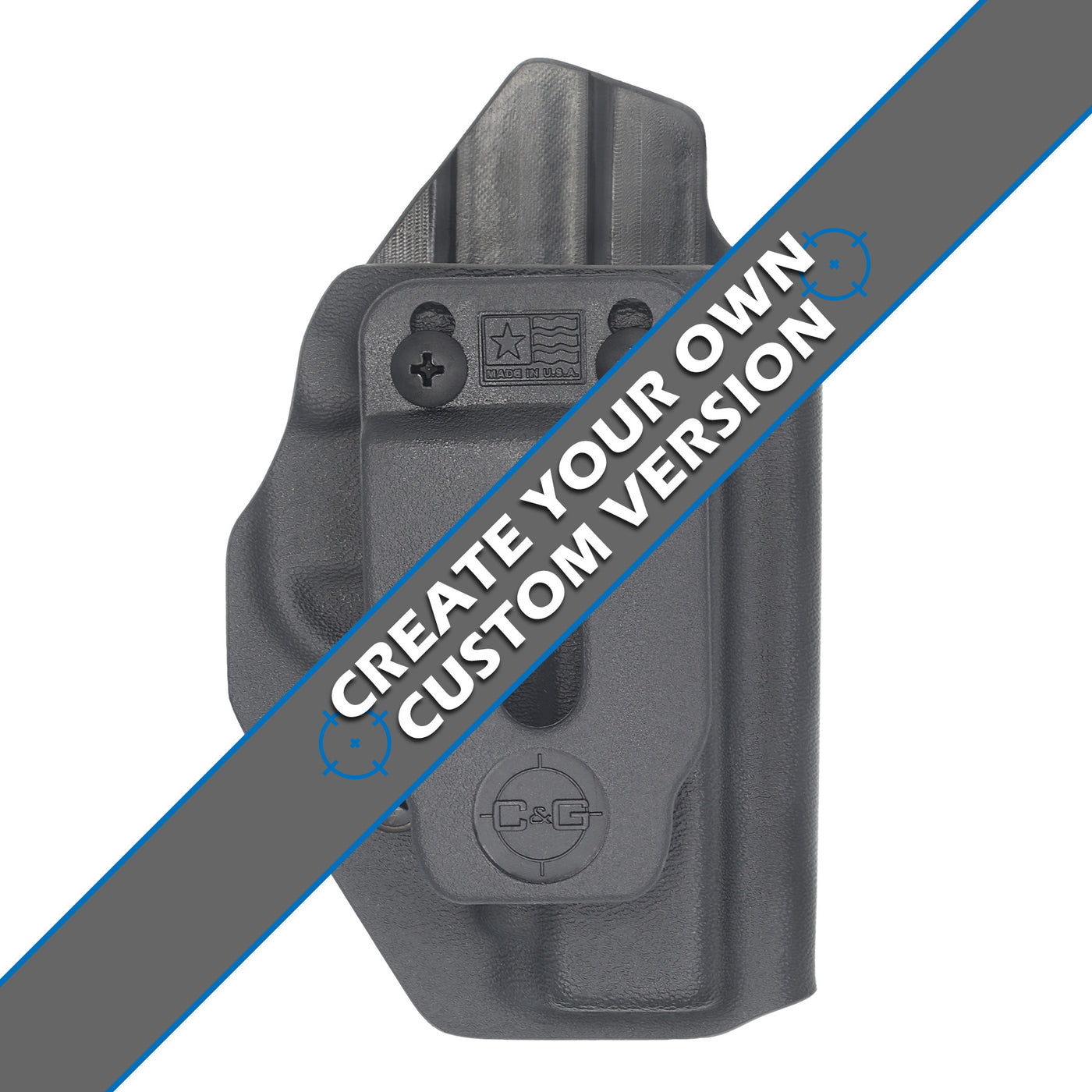 The C&G Holsters custom Covert IWB kydex holster for Sig P238.