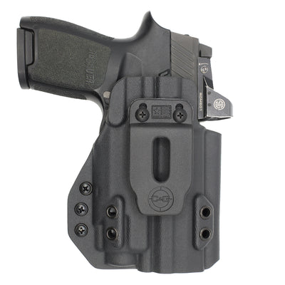 C&G Holsters custom IWB Tactical SIG P320/c streamlight TLR8 holstered