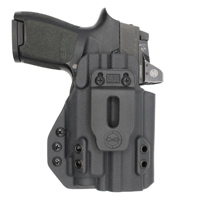 C&G Holsters custom IWB tactical SIG P320/c streamlight TLR8 holstered