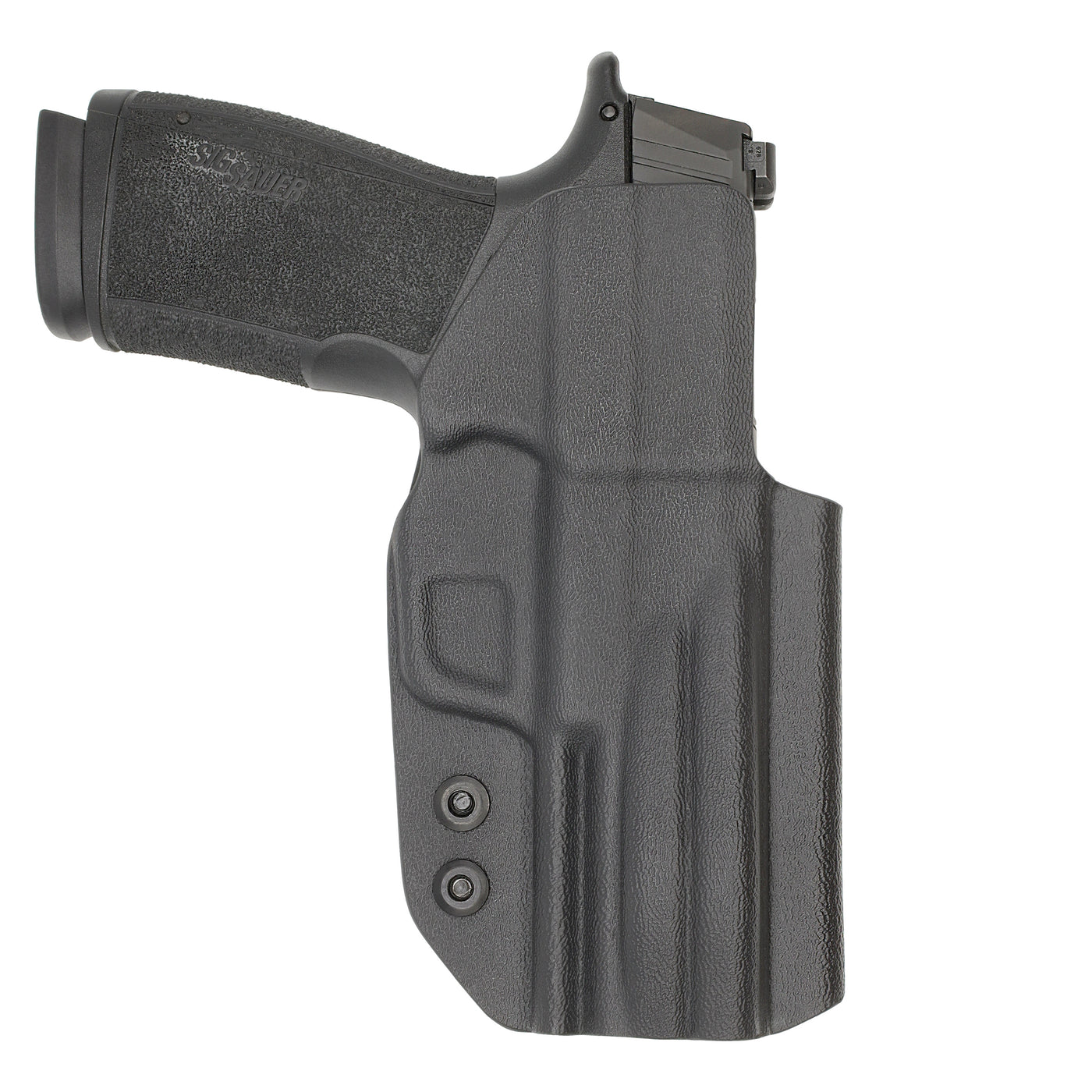 C&G Holsters quickship IWB Covert SIG P365 XMacro in holstered position LEFT HAND back view