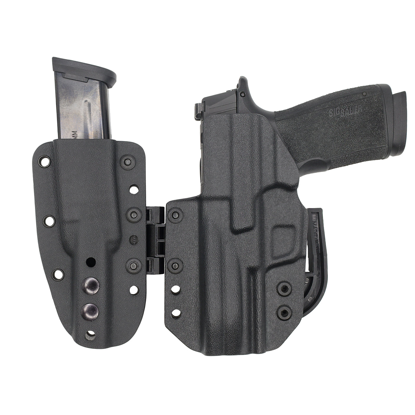 C&G Holsters custom MOD1 P365-XMACRO holstered back view