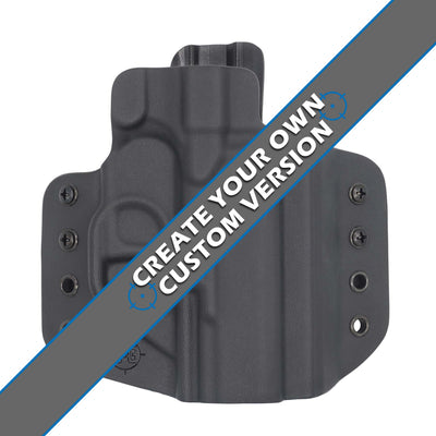 Custom Walther PDP 4 inch OWB holster by C&G Holsters
