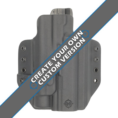 C&G Holsters custom OWB Tactical CZ P07/9 Streamlight TLR1