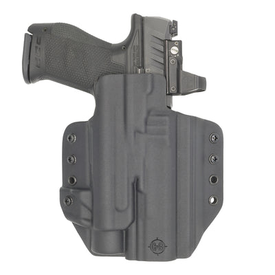 C&G Holsters Quickship OWB Tactical Walther PDP Streamlight TLR1 in holstered position