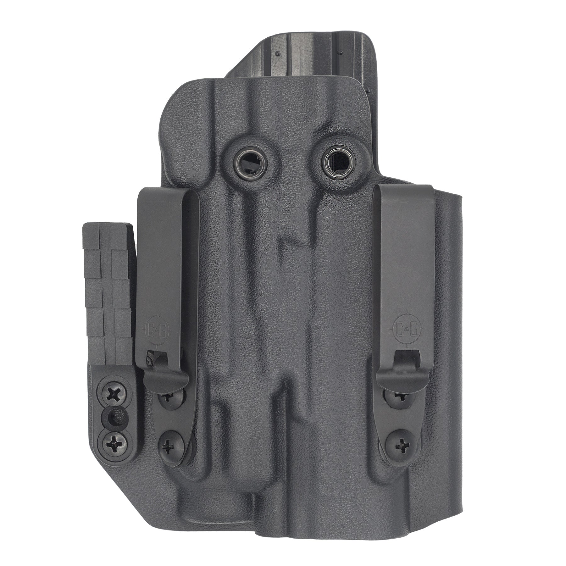 Gundo Holsters OWB Kydex Holster For FN 509 With TLR-7 Light (Black, Belt Carry, 9mm)