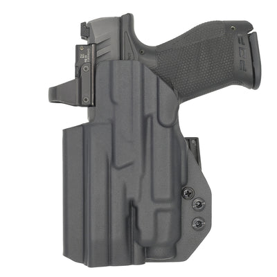 C&G Holsters quickship IWB ALPHA UPGRADE Tactical H&K vp9/sk streamlight tlr7/a in holstered position back view