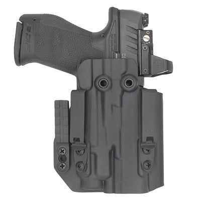 C&G Holsters quickship IWB ALPHA UPGRADE Tactical H&K vp9/sk streamlight tlr7/a in holstered position