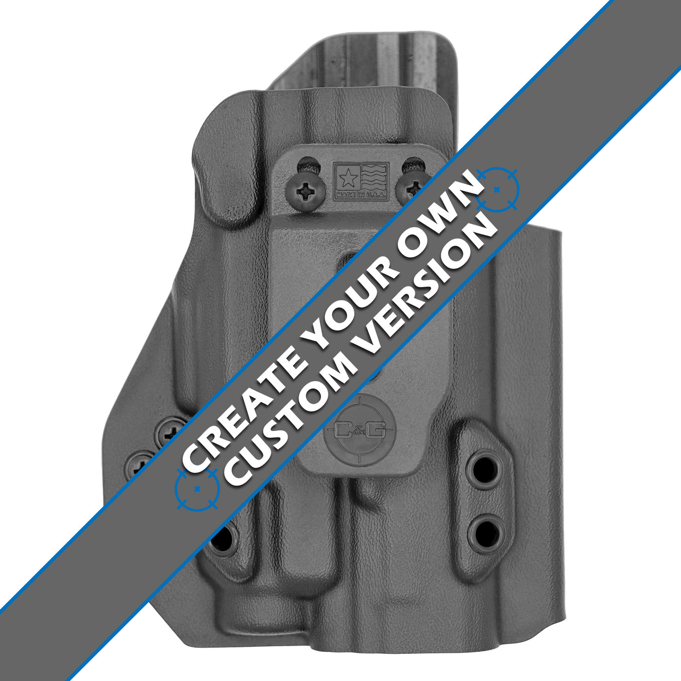 C&G Holsters custom IWB Tactical H&K VP9/sk Streamlight TLR7/a