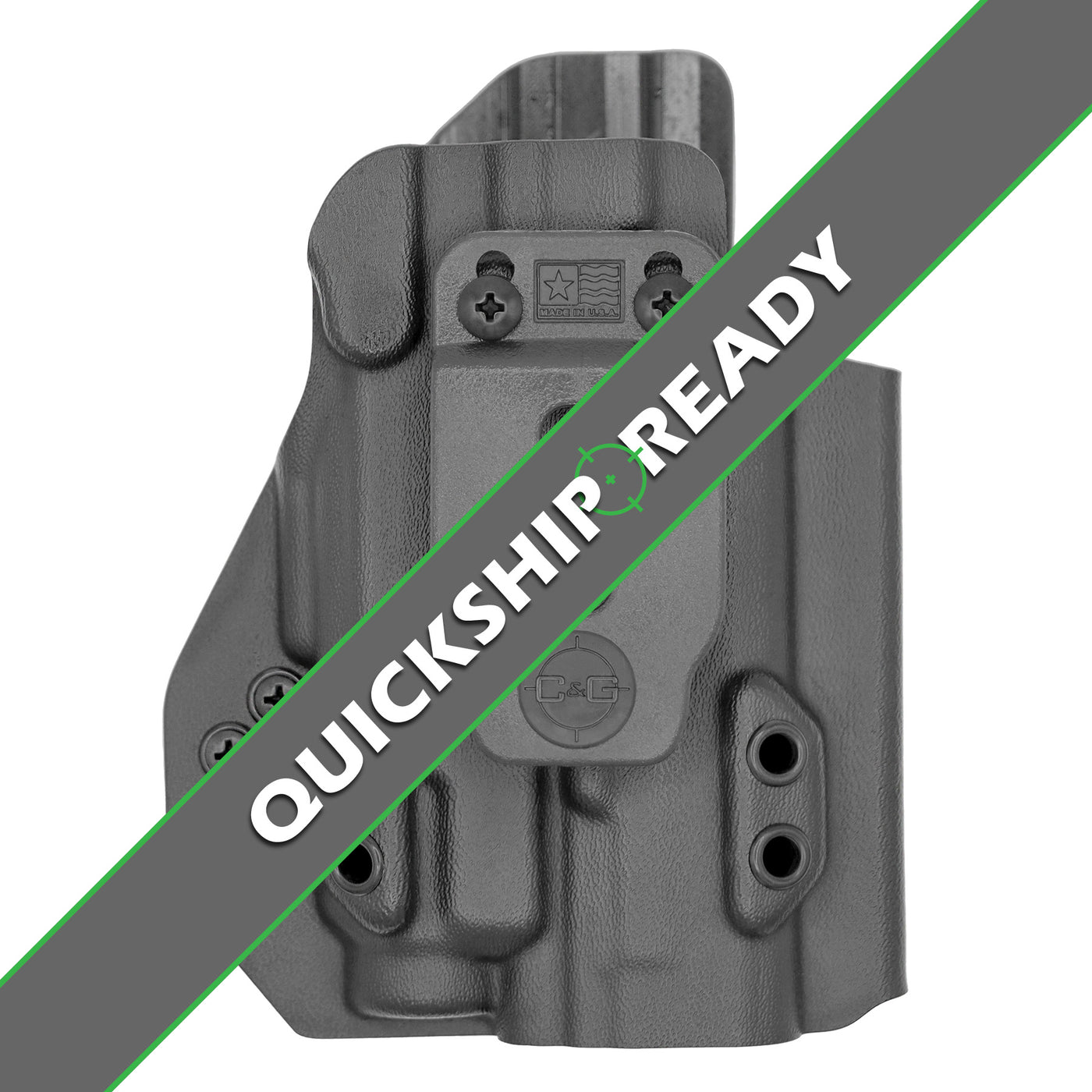 C&G Holsters Quickship IWB Tactical Walther PDP Streamlight TLR7/a