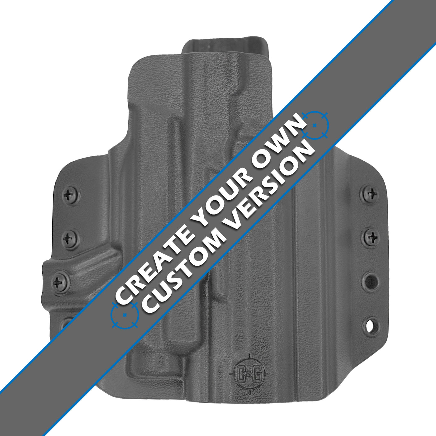 C&G Holsters custom OWB Tactical CZ P07/09 Streamlight TLR7/a