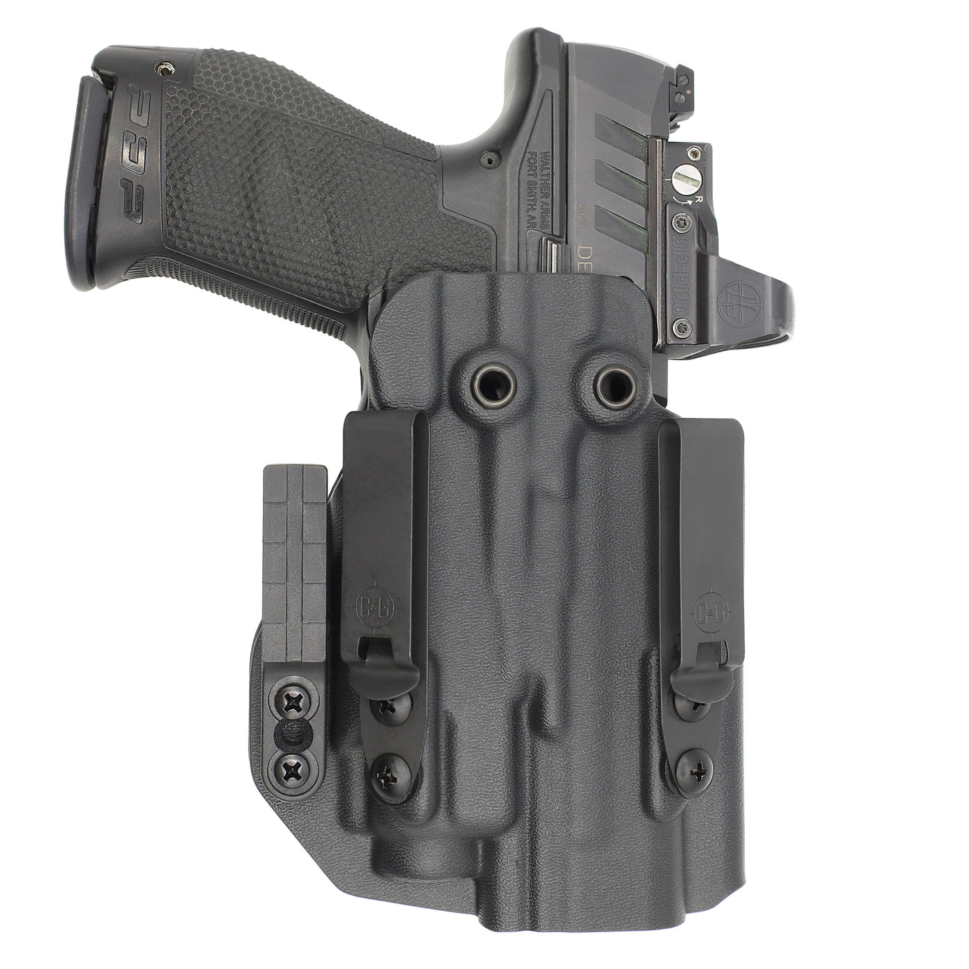 C&G Holsters custom IWB ALPHA UPGRADE Tactical Beretta streamlight TLR8 holstered