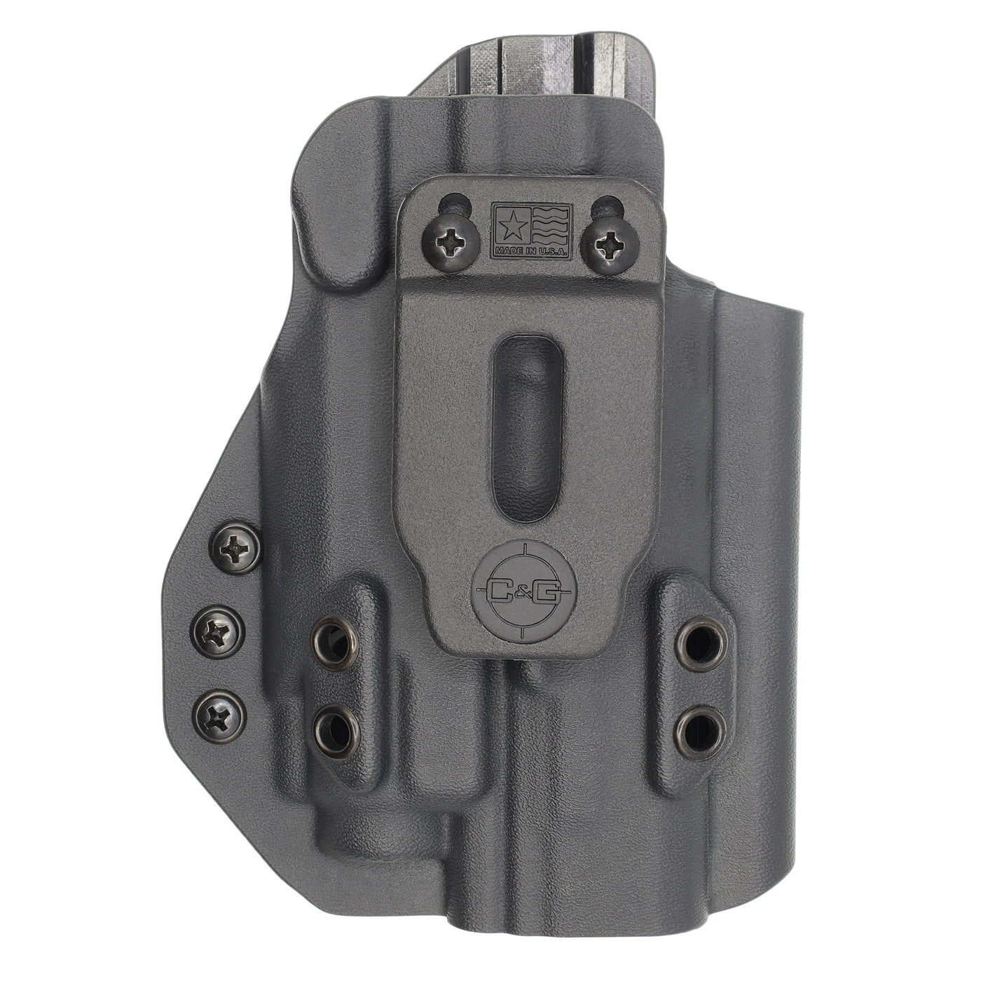 C&G Holsters custom IWB tactical Walther PDP Streamlight TLR8