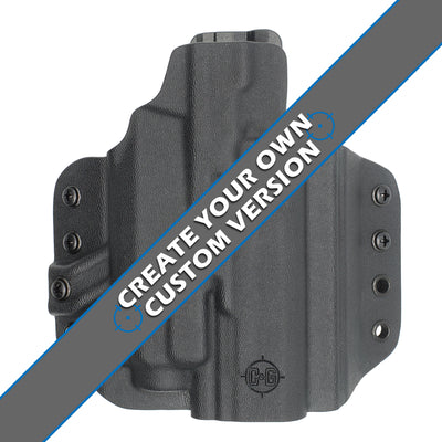 C&G Holsters custom OWB Tactical CZ P07/P09 Streamlight TLR8