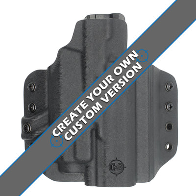 C&G Holsters custom OWB tactical Walther PDP streamlight TLR8