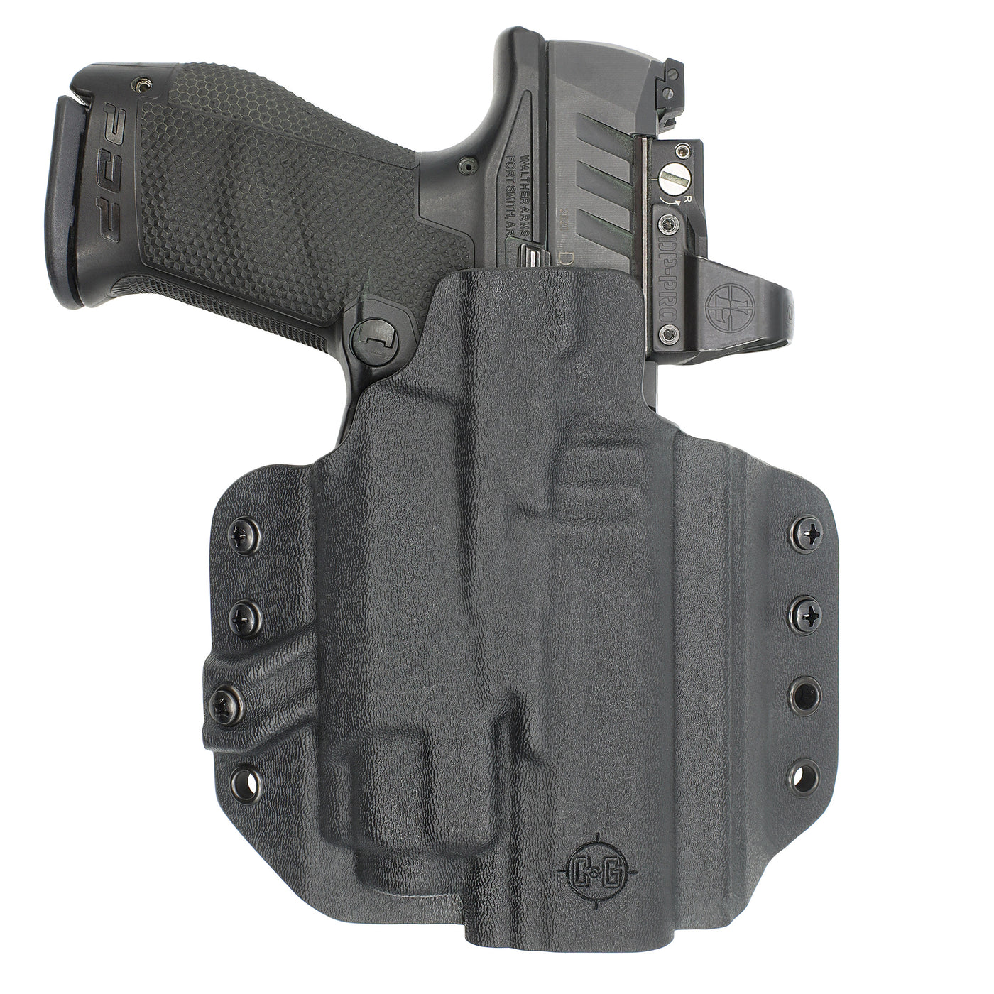 C&G Holsters Quickship OWB Tactical FN 509 streamlight TLR8 holstered