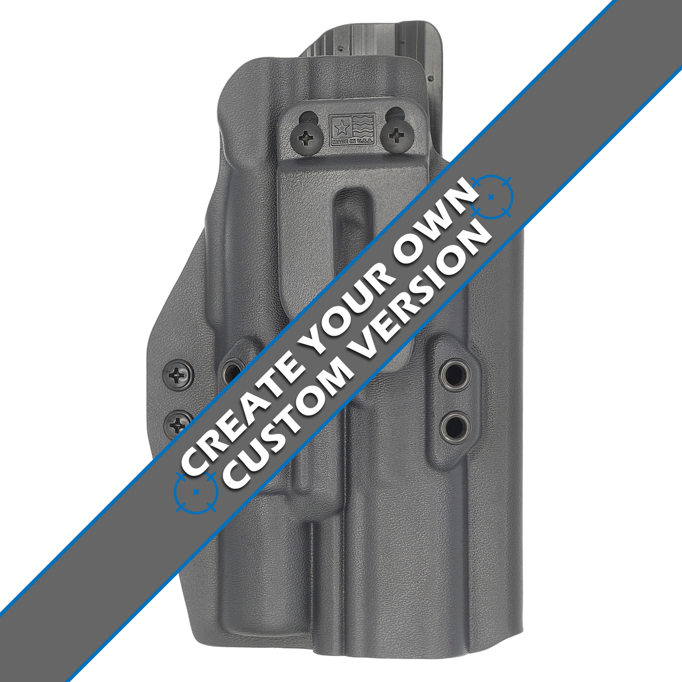 C&G Holsters custom IWB Tactical CZ P07/09 Surefire X300