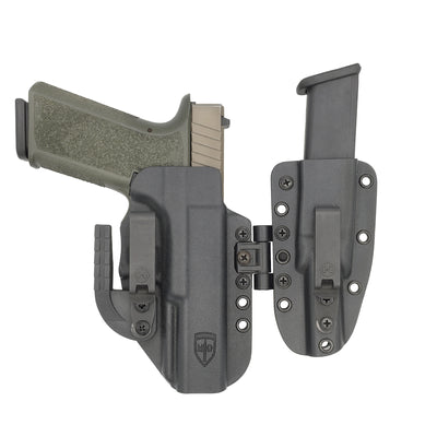 C&G Holsters Quickship AIWB covert MOD1 Poly80 c/v2 in holstered position