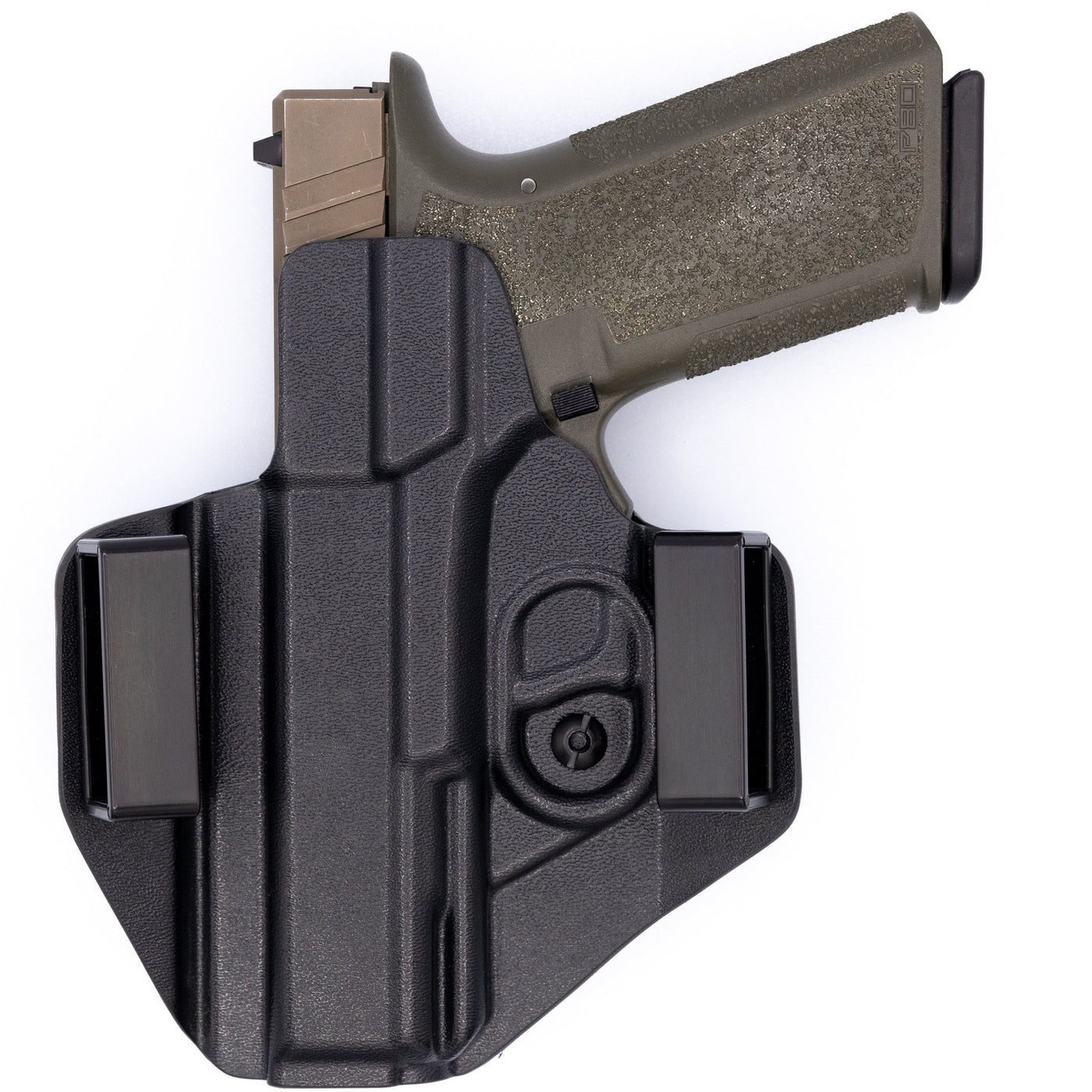 C&G Holsters OWB Outside the waistband Holster for the Polymer80 Poly80 PF9/40v2 PF9/40c