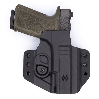 C&G Holsters OWB Outside the waistband Holster for the Polymer80 Poly80 PF9/40v2 PF9/40c in holstered position