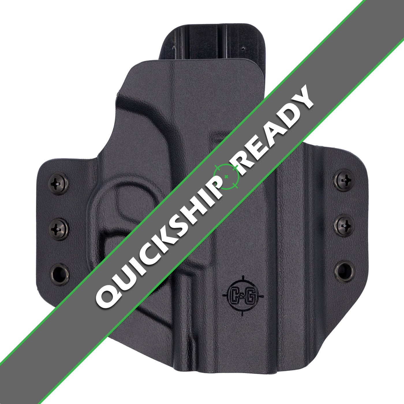 C&G Holsters quickship OWB Outside the waistband Holster for the Polymer80 Poly80 PF9/40c