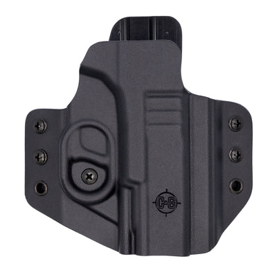 The custom C&G Holsters OWB Outside the waistband Holster for the Polymer80 Poly80 PF9/40c