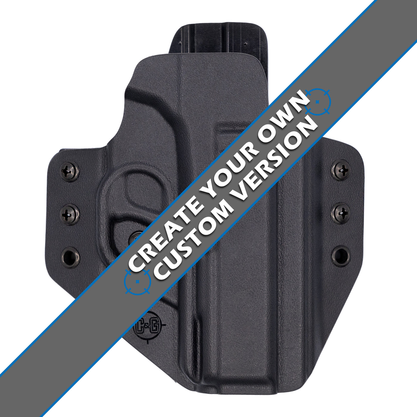 C&G Holsters OWB Outside the waistband Holster for the Polymer80 Poly80 PF9/40v2