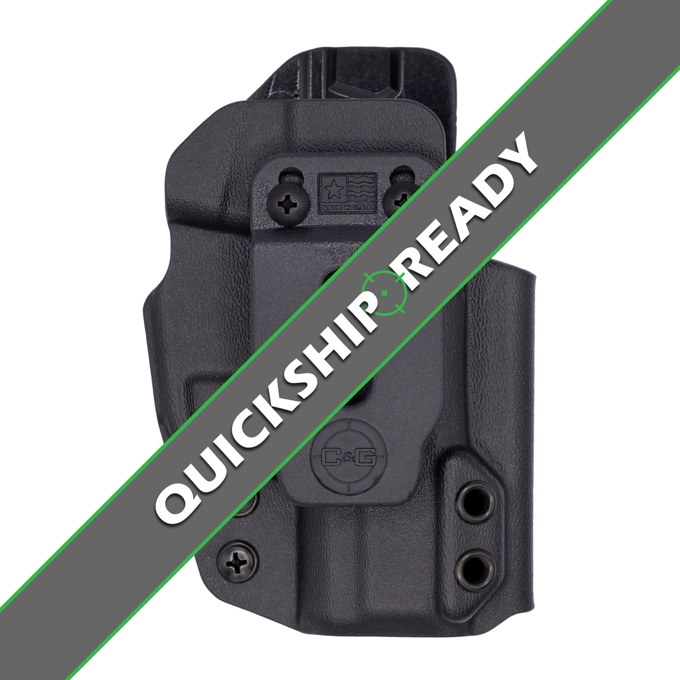Shown is the Quickship C&G Holsters IWB inside the waistband Holster for the Ruger MAX9.